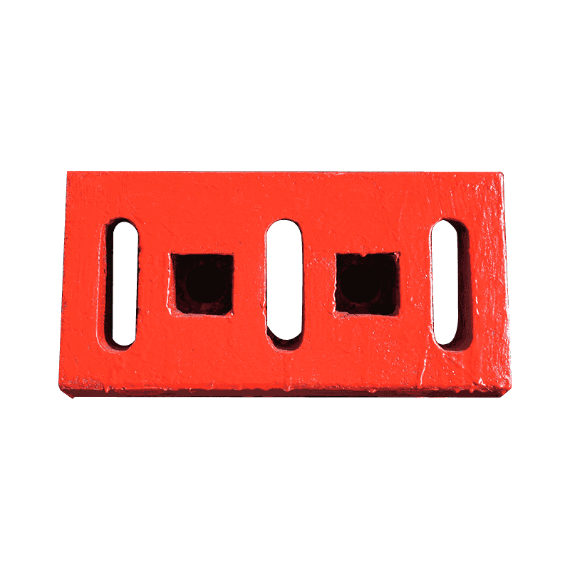 Plaque de revêtement d'impact en acier à haute teneur en manganèse pour concasseur à percussion